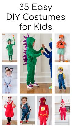 the 25 easy diy costumes for kids