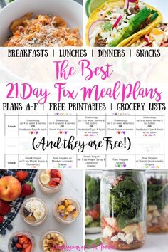 the best meal plan for healthy meals with free printables