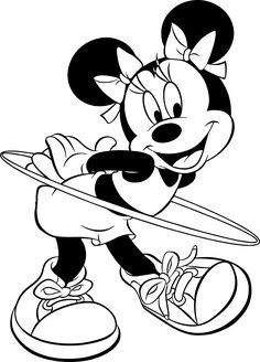 mickey mouse holding a surfboard in his hand coloring pages for kids to print and color