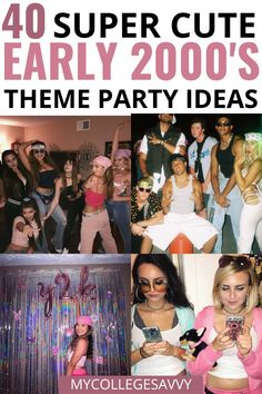 40 super cute early 2000s theme party ideas Early 2000s Theme Party, 00s Party Theme, Y2k Party Ideas, 2000s Birthday Party Theme, 2000s Party Theme, 2000s Theme Party, Y2k Birthday Party