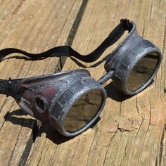 Racing Goggles, Welding Goggles, Aviator Goggles, 11th Anniversary Gifts, Vintage Indian Motorcycles, Burning Men, Iron Jewelry, Steampunk Goggles, Motorcycle Decor