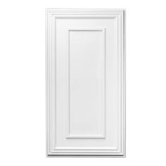 an image of a white door on a white background with clippings to the left