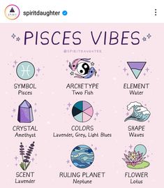 the zodiac signs and their meaningss are shown in this graphic style, which includes different symbols