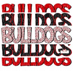 the words bulldogs are made up of letters