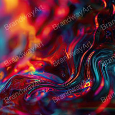 an abstract background with multicolored swirls