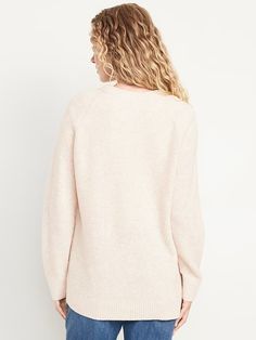 SoSoft Tunic Sweater | Old Navy Cozy Sweater With Raglan Sleeves For Fall, Cozy Raglan Sleeve Sweater For Fall, Fall Loungewear Raglan Sleeve Sweater, Fall Loungewear Sweater With Raglan Sleeves, Fall Raglan Sleeve Sweater For Loungewear, Everyday Raglan Sleeve Sweater For Fall, Cozy Sweater With Relaxed Fit And Raglan Sleeve, Cozy Raglan Sleeve Sweater With Relaxed Fit, Casual Raglan Sleeve Sweater For Fall