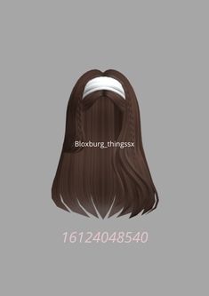 16124048540 This is a hair code for games in roblox. You can use the code in games like Bloxburg, Brookhaven, Berry Avenue,... Berry Ave Two Toned Hair Codes, Barry Avenue Brown Hair Codes, Brown Hair Code Bloxburg, Berry Avenue Codes Bangs, Roblox Hair Codes Brown, Rambut Roblox, Berry Avenue Codes Hair Brown, Brown Hair Codes For Berry Ave, Berry Avenue Brown Hair Codes