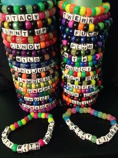 Kandi Rave, Festival Bracelets, Rave Music