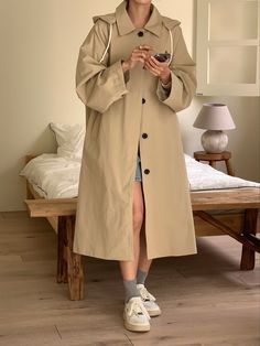 Introducing the Bailey oversized Long Trench Coat, the perfect blend of style and function. Crafted from high quality 100% cotton, it is fully lined for maximum comfort. The oversized design gives a trendy, relaxed look while the detachable hood adds versatility. Stay chic and dry in any weather with this must-have trench coat. One Size (Fits M-XL) Chest 70cm (Half Width), Sleeve Length 46.5cm, Total Length 114cm Cotton 100% Dry Clean for long last Long Trench, Long Trench Coat, Window Shopping, Detachable Hood, Must Haves, Trench Coat, Full Length, Jackets & Coats, Jackets For Women