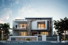 Modern House Facade Double Story, Bloxburg Home Layout, Modern Front Elevation, House Structure Design, Double Story House, Luxury House Design, Front Elevation Design, Elevation Ideas, Modern Bungalow Exterior