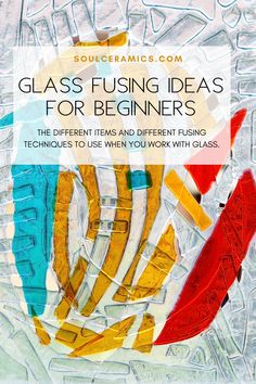 Glass firing is a fun way to make unique glass projects in your kiln. #glassfiring #glasskiln #glassfusing Fused Glass Art Tutorial How To Make, Microwave Kiln Glass Projects, Fused Glass Ideas For Beginners Free Pattern, Glass Fusing Projects Tutorials, Glass Fusing Projects For Beginners, Glass Fusing Ideas, Glasfusing Ideas, Glass Upcycling, Kiln Projects