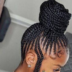 Braided Bun Styles, Bun Styles, Braided Bun, African Braids, Braid Styles, Bun Hairstyles, Hair Salon, Braided Hairstyles, Hair Stylist