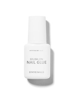 White brush-on nail glue bottle, What Are Acrylic Nails, Static Nails, Nail Repair, Nail Remover, Nail Cuticle, Manicure Kit, Nail Fungus, Strong Nails, Nail Brushes