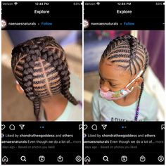 Pj Hairstyles, Loki Hairstyle, Children Braids, Braids Hairstyles Cornrows, Toddlers Hairstyles, Girls Braided Hairstyles Kids, Amanda Khamkaew, Hairstyles Cornrows