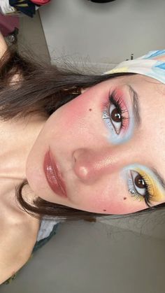 Makeup Hippie, Makeup Azul, Eyeshadow For Blue Eyes, Makijaż Smokey Eye, Dope Makeup, Edgy Makeup, Kiss Makeup