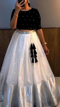 Long Skirt Top Designs, Dress Designs For Stitching, Onam Outfits, Long Skirt And Top, Long Gown Design