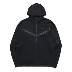 Stay warm without sacrificing style with the Nike Tech Fleece Full Zip Hoodie. This sleek, black cardigan hoodie provides extra warmth and a clean, modern look. Made from double-sided spacer fabric, it's designed to provide insulation for maximum warmth and comfort - but without the bulk. It also features a small black Nike Blazer Outfit, Nike Tech Hoodie, Nike Tech Fleece Hoodie, Tech Fleece Hoodie, Nike Sportswear Tech Fleece, Tech Hoodie, Baby Nike, Nike Fleece, Zippered Cardigan