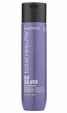 You Will Receive a New Matrix Total Results So Silver Shampoo 10.1 oz. Restore your hair's brightness with Matrix Total Results Color Obsessed So Silver Shampoo previously known as Color Care So Silver. The neutralizing formula expertly cleanses hair, while banishing unwanted brassy tones. Specially formulated to enhance your color-treated hair, the silver shampoo gently lifts away dirt and impurities whilst eliminating dull yellow tones and brassy warmth. Its radiance-boosting properties illumi Blonde Hair Shampoo, Blue Eyes Men, Hair Color Wheel, Purple Shampoo For Blondes, Blonde Silver, Matrix Total Results, Shampoo For Gray Hair, Purple Shampoo And Conditioner, Silver Shampoo