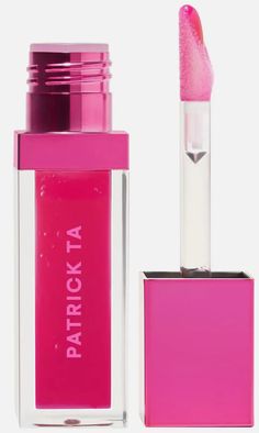 PRODUCT:  Patrick Ta - Holiday Major Volume Plumping Gloss - COLOR: Headliner - LIMITED EDITION - New In Box - full size 0.3 oz  CONDITION:  BRAND NEW - UNOPENED - NEVER USED BRAND: Patrick Ta  SIZE:  0.3 oz COLOR: Headliner INCLUDES: one brand new tube in box I am OBSESSED with skincare and make up items!!! I travel a lot for business and I am always picking up travel size items for myself so I thought I would pass along some of my finds to other skincare and make up addicts. Many of the brands I sell are ones I use myself as I am constantly researching skin-care, Korean products, etc... PLEASE read the listing title carefully as all the details will be there regarding the items for sale. All of my items are: -100% BRAND NEW, AUTHENTIC - never used or opened - I am happy to provide proof Make Up Items, Travel Size Items, Patrick Ta, Korean Products, Brand Me, Beauty Room, Travel Size, Items For Sale, Travel Size Products