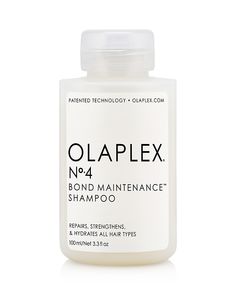 Olaplex No. 4 Bond Maintenance Shampoo Shampoo Travel Size, Hair Split Ends, Travel Size Shampoo, Broken Bonds, Travel Shampoo, Clarifying Shampoo, Purple Shampoo, Hair Easy, Hair Repair