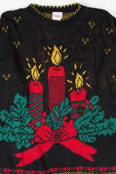 This is a vintage ugly Christmas pullover. That means: We only have one -- so you can't choose a different size or quantity. The size listed on the original tag may not be an accurate indication of the fit. The chest / bust size and length measurements are the most accurate way to estimate the fit. This item may show normal signs of wear, as is typical of vintage clothing.Size and condition notes:  Chest / Bust Size: 52" Length: 30" Fits Like Men's Size: XXXL Fits Like Women's Size: XXXL Size Li Christmas Pullover, Christmas Cardigan, Adidas Track Pants, Fair Isle Sweater, Style Noir, Christmas Colors, Ugly Christmas, Christmas Sweater, Fair Isle