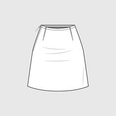 Fashion Technical Drawing Skirt, Mini Skirt Flat Sketch, Mini Skirt Technical Drawing, Mini Skirt Sketch, Skirt Technical Flat, Skirt Technical Drawing, Skirt Flat Sketch, Skirt Sketch