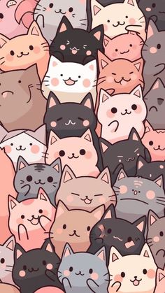 Wallpaper Corner, Kawaii Patterns, Wallpaper Awesome, Wallpaper Fofo, Wallpaper Gatos, Android Theme, Kitty Drawing, Hello Kitty Drawing