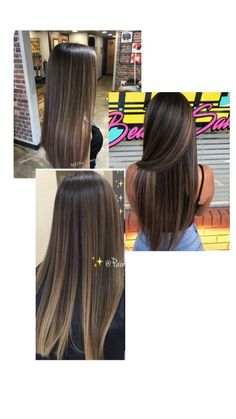 Long Hair Highlights, Latina Hair, Black Hair Balayage, Red Hair Inspo, Hair Color Streaks