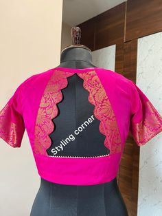 Plain Blouse Patch Work Designs, Broad Border Blouse Designs, Blouse Back Neck Work Designs, Border Patch Work Blouse Designs, Trendy Blouse Designs Hands, Kath Blouse Designs Latest, Simpal Blouse Neck Design, Border Blouse Back Neck Designs, Border Design Blouse Pattern