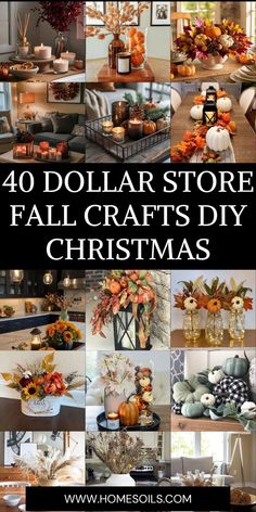 the top ten dollar store fall crafts diy christmas decorations and decorating ideas for your home