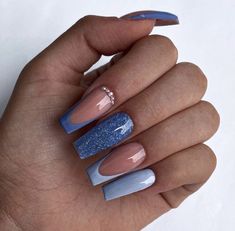 Nails 2023 Trends Summer Coffin, Medium Size Nails Acrylic, January Nails Ideas 2023, January Nails Ideas Acrylic, Classic Acrylic Nails, Nails For Graduation Pictures, Camouflage Nails, Long Nail Art