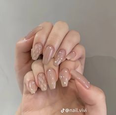 Beige Nails, Grunge Nails, Pretty Nails, Gel Nails, Nails, Beauty