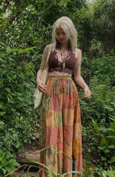 Hippie Outfit Inspo, Hippie Fits, Earthy Outfits