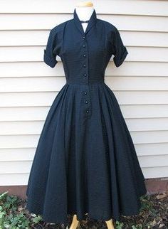 Look Retro, Shirtwaist Dress, Vintage 1950s Dresses