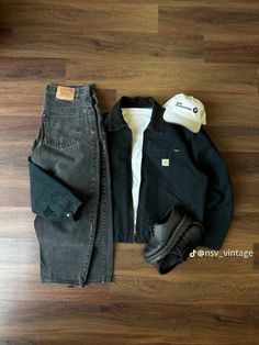 Sports Casual Men, Vintage Fits Men, Trendy Outfits Men, Carhartt Outfits, Carhartt Outfit, Rockstar Fashion, Cool Music, Popular Clothing