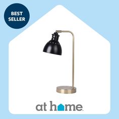 an image of a desk lamp with the best seller sign above it