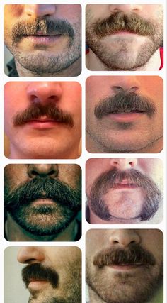 Moustache Style, Cool Mustaches, Beard And Mustache Styles, Guys Grooming, Moustaches Men, Mens Facial, Mustache Styles, Men's Facial Hair, Mustache Men