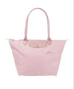 #longchamp#pink Light Pink Longchamp, Pink Longchamp Bag, Long Champ Bag, Longchamp Le Pliage Medium, Pink Luxury, Longchamp Bags, Pink Life