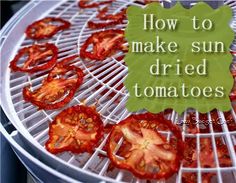 several slices of tomatoes are placed on the grill to cool off in the cold weather