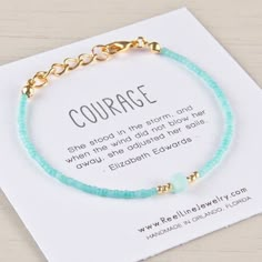 Best Friend Bracelet, Friend Bracelet, Bracelet Packaging, Mint And Gold, Bracelets With Meaning, Creative Gifts For Boyfriend, Friend Jewelry, Best Friend Jewelry, Inspirational Bracelets