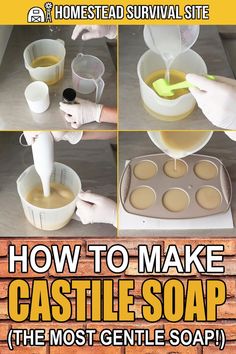 how to make castle soap the most gentle soap