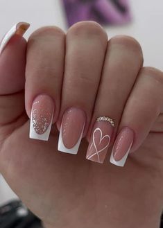 Nails Design With Rhinestones, Acrylic Nails Coffin Pink, Nail Swag, White Nail, Fancy Nails, Chic Nails