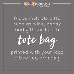 a white square frame with the words tote bag printed on it and an image of a