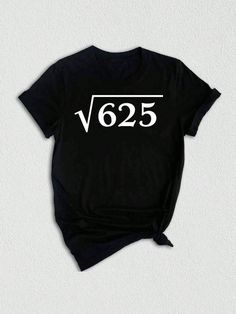 Celebrate the joy of turning 25 with our unique Square Root of 625 Shirt, a perfect gift for math enthusiasts and anyone who appreciates a clever twist on birthday celebrations. This shirt is not just a piece of clothing; it's a celebration of a significant milestone with a dash of humor and intellect, making it an ideal 25 Year Old Gift. Our 25th Birthday Gift shirt is designed to be a memorable keepsake that captures the essence of turning 25 in a fun and witty way. Whether you're searching fo 25th Birthday Shirt, 25th Birthday Ideas, Math Shirt, Turning 25, 25th Birthday Gifts, Math Shirts, Love Math, Women Crew Socks, Math Humor