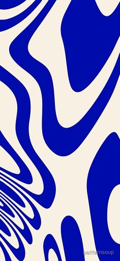 an abstract blue and white background with wavy lines