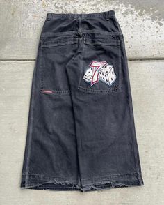 Our Popular Pants are back in Stock !❤️‍🔥 Black Jeans Baggy, Dice Graphic, Y2k Hip Hop, Baggy Streetwear, Denim Decor, Wide Trousers, Number 7, Streetwear Y2k, Jeans Mens