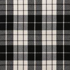 a black and white plaid fabric