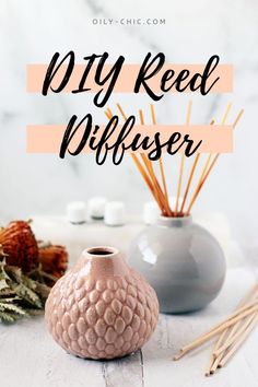 DIY Reed Diffuser: BOHO Style Essential Oil Reed Diffuser Diy Diffuser Oil, Oily Chic, Reed Diffuser Recipe, Reed Diffuser Diy, Diy Reed Diffuser, Homemade Diffuser, Apothecary Diy, Diy Diffuser, Cleaning Tips Tricks