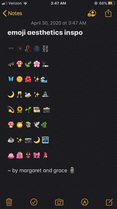 an image of the emoj aesthetics inspo app