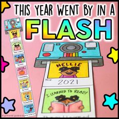 this year went by in a flash book for the kids to learn how to read